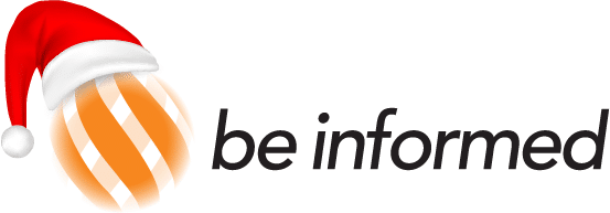 be informed Christmas logo