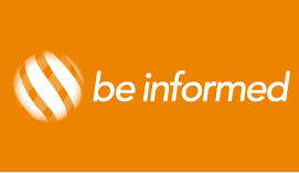 Be Informed logo white